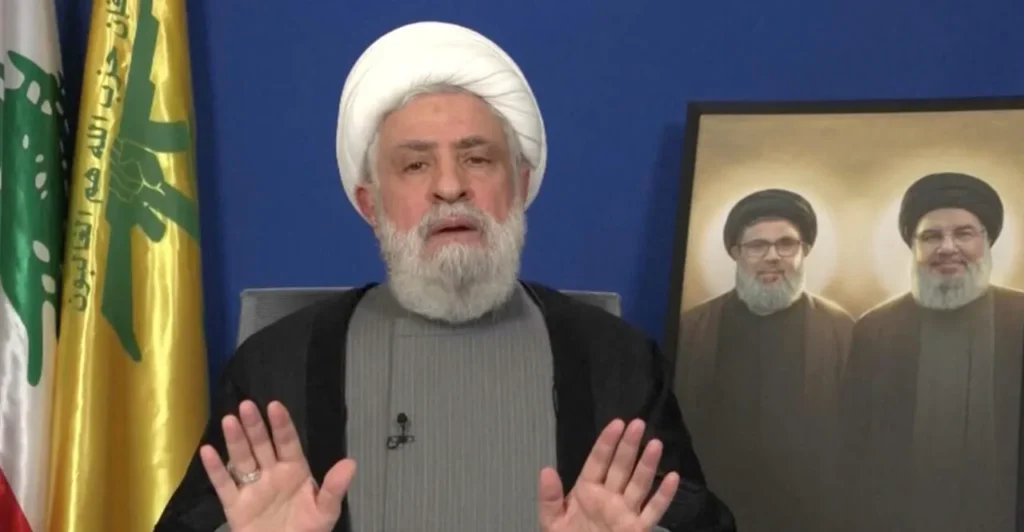 الشيخ نعيم قاسم منتقداً التدخل الأمريكي في لبنان والمنطقة: “إسرائيل” لم تحقق أهدافها ولن تتحقق